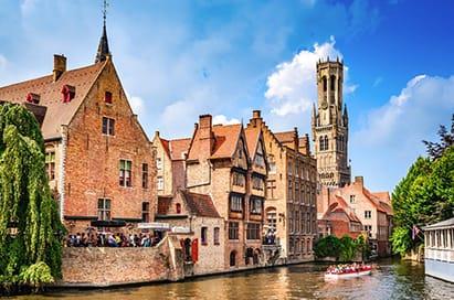 <p>Canals of Bruges</p>